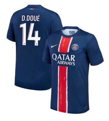 Paris Saint-Germain Desire Doue #14 Replika Hjemmebanetrøje 2024-25 Kortærmet